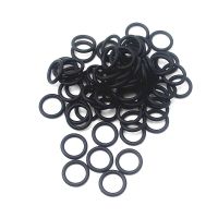 10Pcs Black "O" Type Sealing Rubber Ring Gaskets 17.5mmx2.5mm Gas Stove Parts Accessories