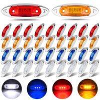 【hot】₪✓✘  10PCS 12V 24V 3 Side Lights Warning Tail Car External for Trailer Truck Lorry