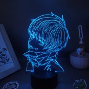 Mô Hình Anime Jujutsu Kaisen Inumaki Toge Đèn LED 3D Nham Thạch Đèn Ngủ