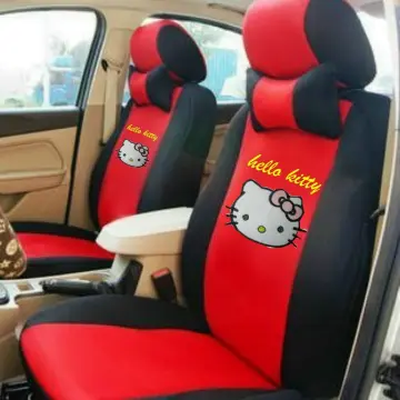 car seat cover Cartoon All-Inclusive Full Leather Four Seasons Universal  Car Cushion Seat Covers for Cars Full Sets Women Girls