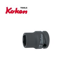 KOKEN 14401M-8 ขอบบาง ลูกบ๊อกลมสั้น 1/2"-6P-8mm. | MODERNTOOLS OFFICIAL