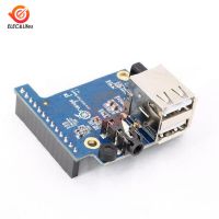 สำหรับ Orange Pi Zero บอร์ดขยายสำหรับเครื่องพิมพ์บอร์ดอินเตอร์เฟสเชื่อมต่อ Usb คู่บอร์ดพัฒนาเกินกว่าราสเบอร์รี่ Pi