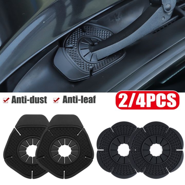 4-2pcs-universal-car-windshield-wiper-dustproof-cover-debris-leaves-falling-protection-sleeve-windscreen-wiper-bottom-hole-cover