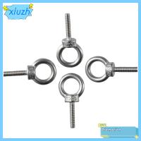 XIUZH 5pcs 1/4 "-20X1" สลักเกลียวตา 304สแตนเลสสตีล M6 สลักเกลียวไหล่ อเนกประสงค์อเนกประสงค์ ทนทานสำหรับงานหนัก สลักเกลียวสำหรับยกตา เกรดทางทะเล