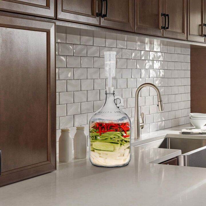 Fermentation Airlock, 6 Pack Brewing Airlock Wine Beer Airlock with