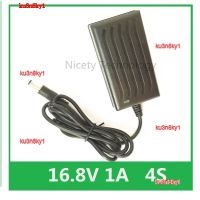 Ku3n8ky1คุณภาพสูง16.8V 1A ไขควงที่ชาร์จแบตเตอรี่ลิเธียม Li-Ion 14.4V 4ชุดเครื่องชาร์จติดผนังแบตเตอรี่ลิเธียม18650 DC 5.5มม. X 2.1มม.