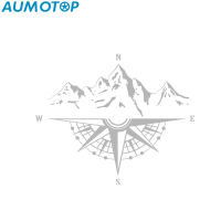 สติกเกอร์เข็มทิศติดฝากระโปรงหน้ารถสติกเกอร์กันน้ำติดด้านร่างกายอัตโนมัติสติ๊กเกอร์ตบแต่งสำหรับลายไวนิลรถบรรทุกรถออฟโรด SUV