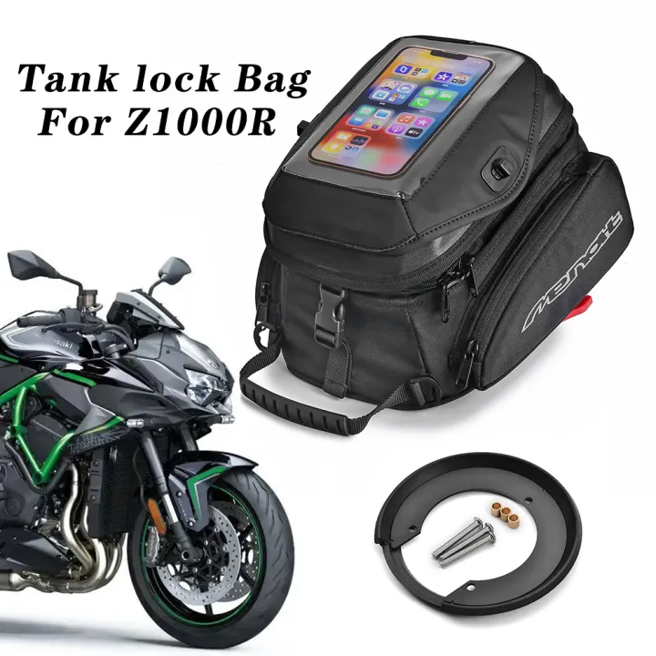 Z1000R Motorcycle Tank lock Bag For Kawasaki Ninja ZX-10R ZX-6R ZX-14R ...