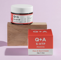 Q+A 5-HTP Face &amp; Neck Cream ครีมบำรุงผิวหน้าและคอให้ผิวเต่งตึง ลดเลือนริ้วรอย