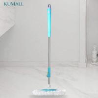 KUMALL Spin Mop ไม้ถูพื้น พร้อมผ้าไมโครไฟเบอร์ 1ชิ้น ใช้กับ ถังปั่น ประหยัดแรง แข็งแรงทนทา