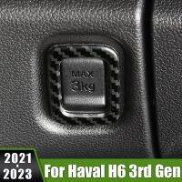 สำหรับ H6 Haval 3Rd 2021 2022 2023 GT DHT-PHEV ถุงมือภายในรถเหล็กสแตนเลสที่เก็บถุงมือนักบินร่วมสติ๊กเกอร์ฝาครอบเลื่อม