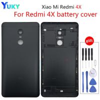 สำหรับฝา Xiaomi Redmi 4x เคสปลอกหุ้มช่องหลังมีกาว4x โลหะด้านหลังสำหรับ Xiaomi Redmi 4x