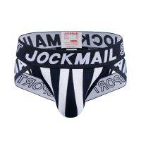 JOCKMAIL ชุดชั้นในบุรุษทรงบิกินีกางเกงในของชายผู้ชาย,กางเกงในชุดชั้นในสำหรับเกย์ระบายอากาศได้ดี