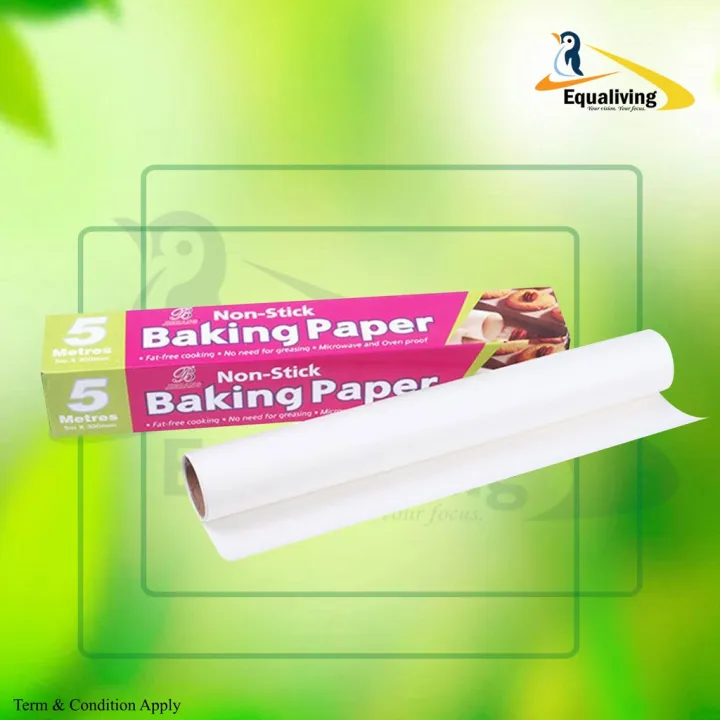 🔥Ready Stock🔥Kitchen 5M Parchment Paper Greaseproof Baking Paper 30cm X ...