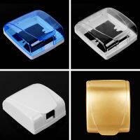 Household 86 Type Switch Socket Splash-Proof Waterproof Box High Quality Flame Retardant Dustproof Waterproof Shield Cover Factory Direct Sales