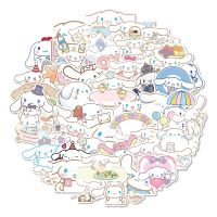 ▥﹉ 10/30/50PCS Cartoon Sanrio Cinnamoroll Stickers Waterproof Decal DIY Fridge Luggage Scrapbook Laptop Kawaii Sticker Kid Toy Gift