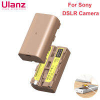 Ulanzi สำหรับแบตเตอรี่กล้อง DSLR TRV1 V119 V15 FD75 3500MAh ไอออนแบบชาร์จไฟได้ Universal พร้อมแบตเตอรี่ชาร์จแบบสากล