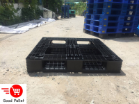 พาเลทพลาสติก พาเลทพลาสติกสีดำ ขนาด 110x110x15 เซนติเมตร Good pallet