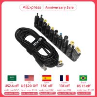 【cw】 100W Type C Dc Jack USB to Fast Charging Cable Cord for Asus Hp Laptop ！