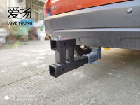 Heavy Duty Steel Trailer Bar Plug Towing Parts 4x4 trailer Multi-function Double Hitch Receiver