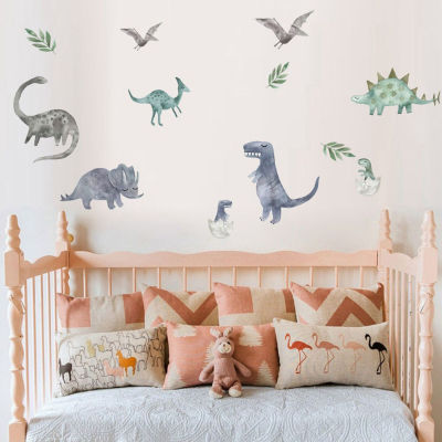 Mural Decals Baby Bedroom Decoration Bathroom For Home Removable Classroom Dinosaur Stickers Wall