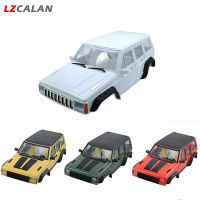 LZCA เปลือกรถ RC RC เปลือกบอดี้313มมชิ้นส่วน DIY ฐานล้อสำหรับ1:10แกน SCX10 90046 90047รถปีนเขา