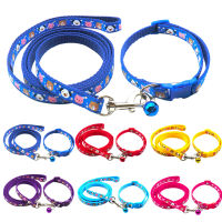 1.2M Pet Leash and Harness Set Dog Chain With Cute Cartoon Print for Small Cat and Dogs Out Walk Dog Leash Vest Pet Supplies