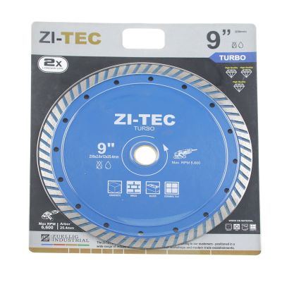 ZI-TEC ใบตัดคอนกรีต 9 นิ้ว ทูอินวัน [ส่งเร็วส่งไว มีเก็บเงินปลายทาง]