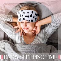 【CC】◐  Sleeping Blindfold Soft Masks Cover Eyepatch Nap