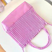 PT-M16 Pink Rose-blue Cross-body กระเป๋าพลีท metallic .