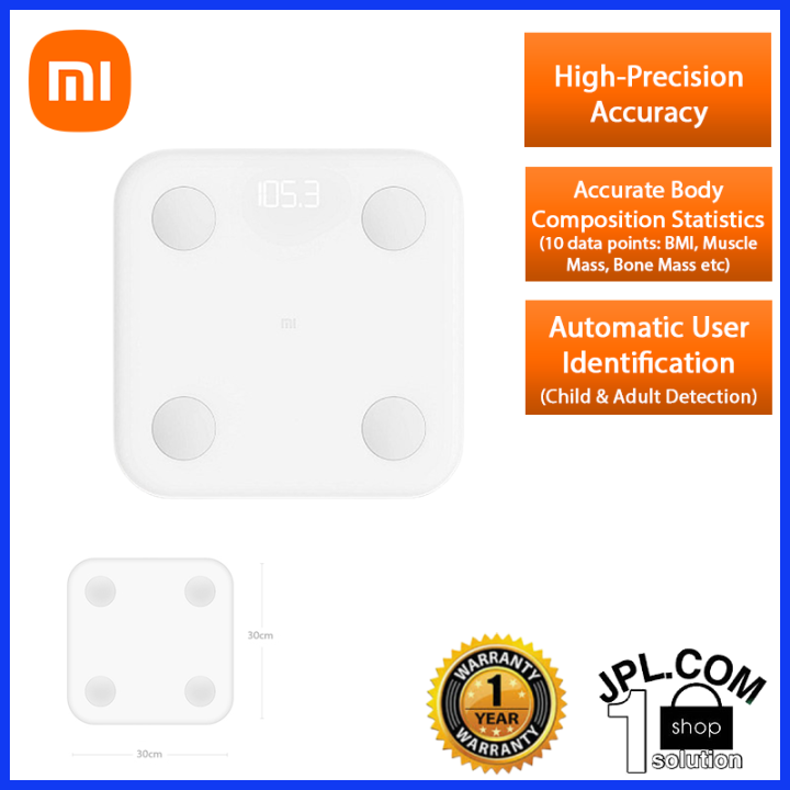 Xiaomi Mi Body Composition Scale 2 - Smart scale - LDLC 3-year warranty