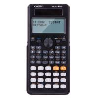 Genuine Desktop Dual Power 252 Kinds Function Scientific Calculator Solar+Battery Power 12 Digital 2-Line LCD Display Calculators