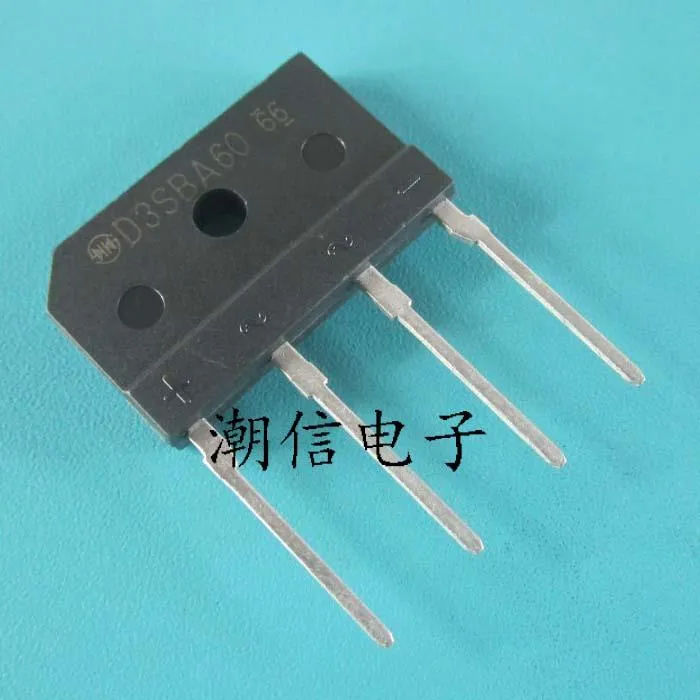 🔥 D3SBA60 D3SB60 single-phase rectifier bridge 600 v 3 a new firm can ...