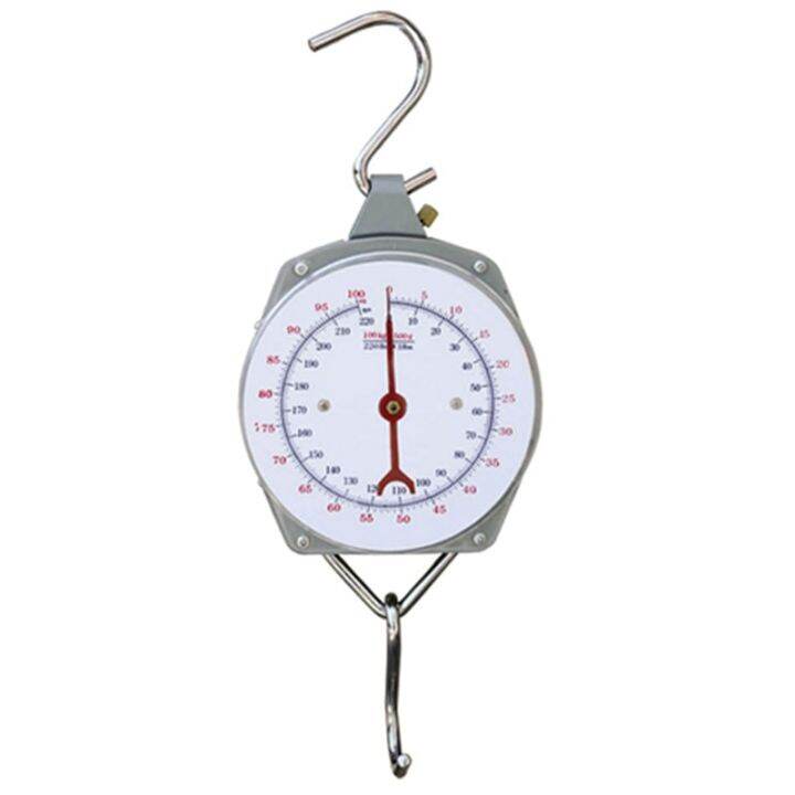 100Kg 220Lbs Hanging Scale Capacity Alloy Mechanical Hanging Scales