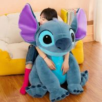 ตุ๊กตายัดนุ่นรูปการ์ตูนขนาดใหญ่ Lio &amp; Stitch ตุ๊กตาน่ารักๆสัตว์คู่นอนตุ๊กตาวัสดุอ่อนนุ่มสำหรับเป็นของขวัญเด็กผู้หญิงเด็กน้อย