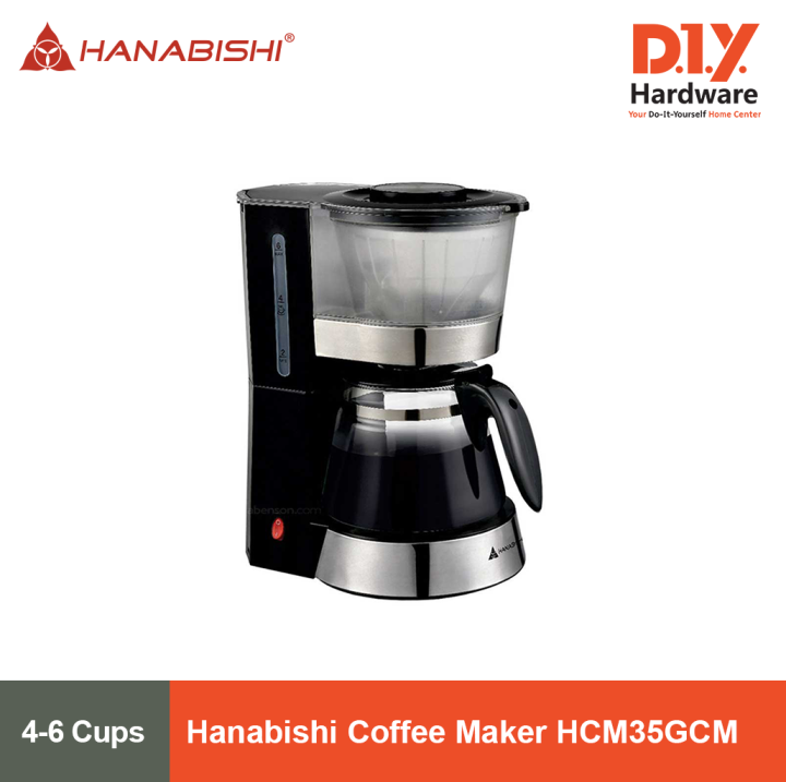 Hanabishi Coffee Maker 46 Cups HCM 35GCM Lazada PH
