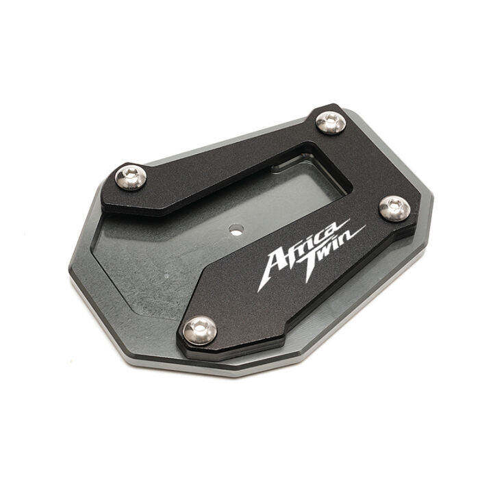 Motorcycle Aluminum Kickstand Foot Enlarger Side Stand Extension For