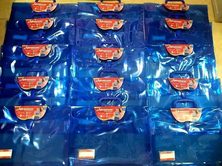 Adventurer Expanded Plastic Envelope BLUE with handle ( LONG ) Lazada PH