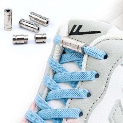 【JH】 No Tie Shoelaces Elastic Laces Sneakers Self-Tightening Shoelace With Lock Kid Adult Binding Rubber Strings