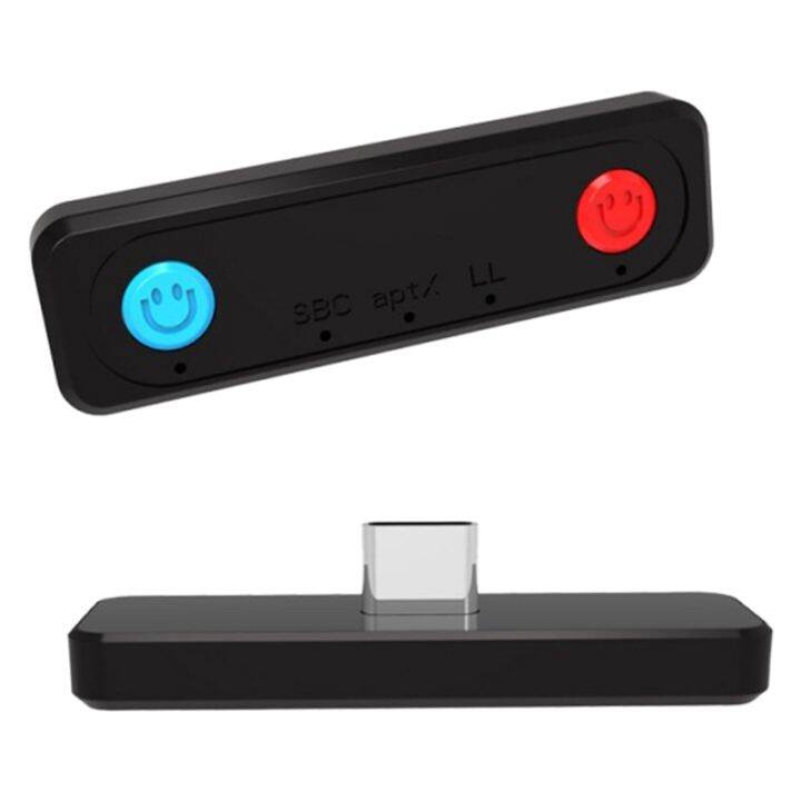 Bluetooth USB Type C Audio Adapter Transmitter Transceiver for NS
