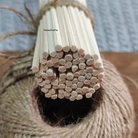 3mmx30cm Natural Rattan Reed Diffuser Replacement Sticks DIY Handmade Refill Rattan Sticks Aromatic Sticks for Home Decoration