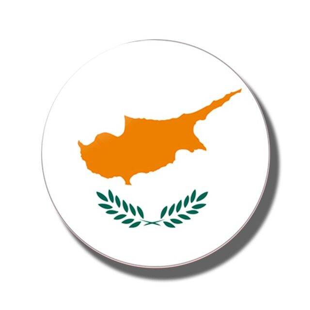 Republic Cyprus National Flag Fridge Stickers Magnet Bangladesh Bhutan ...