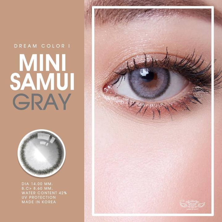 คอนแทคเลนส์-dream-color1-mini-samui-gray-brown-ค่าสายตา-0-00-ถึง-10-00