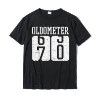 Oldometer 69 70 Funny 70Th Birthday Party Gift Men T-Shirt Cotton T Shirt For Men Leisure Tops Shirt Graphic Unique