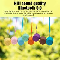 Bluetooth Speaker Portable Outdoor Loudspeaker Wireless Mini Column 3D Stereo Music Surround Bass Box Mic