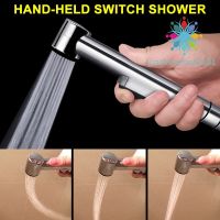 ∏﹍ 1pcs Hand-held Switch Clean Body Bidet Nozzle Spray Shower Head Toilet Kitchen Garden Flusher