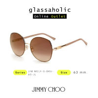 [ลดกระหน่ำ] แว่นกันแดด Jimmy Choo รุ่น JIM MELY-S ทรงCat Eye ผสมนักบิน ดีไซน์เรียบหรู