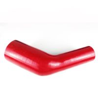 id19 mm -51mm Silicone Hose 45 Degree Reducer Bend