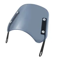 Cafe Racer Windshield Compact Sport Wind Deflector Visor เหมาะกับรถจักรยานยนต์5-7นิ้วไฟหน้ากระจก