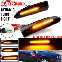 สำหรับ Jaguar X-TYPE LED Side Marker โคมไฟแบบไดนามิก Amber ไฟเลี้ยว2002 2003 2004 2005-2009